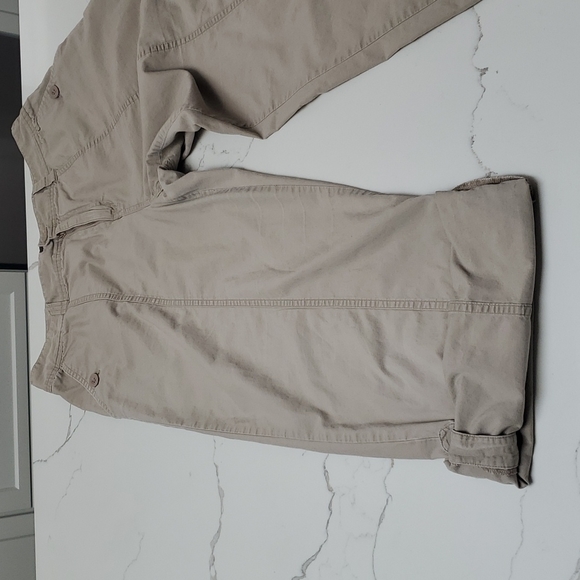 100% Cotton Ankle / Crop Pants, Size 12 - Picture 2 of 4